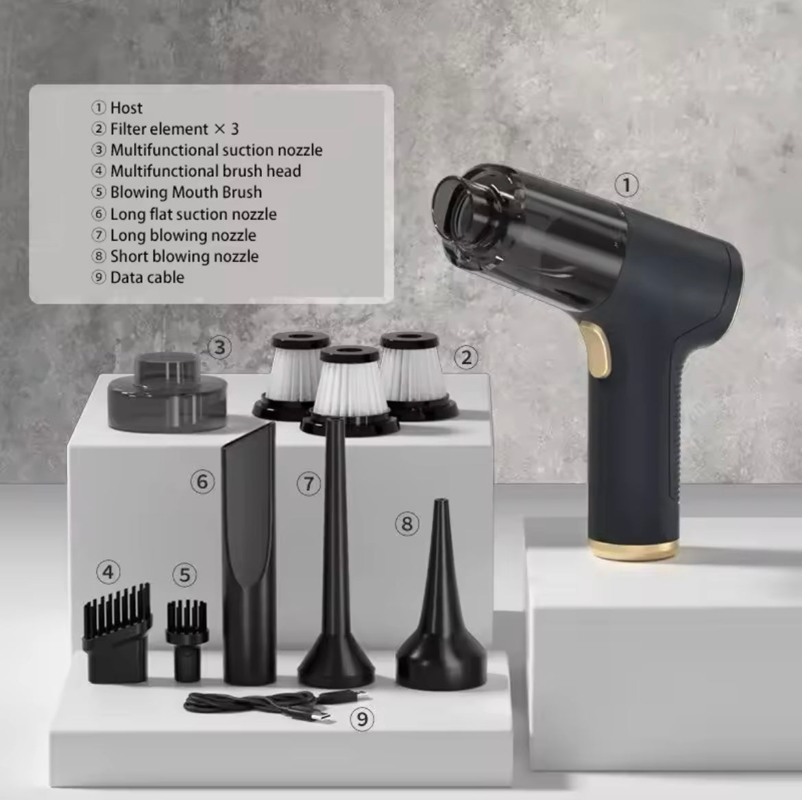 Universal Vacuum Cleaner Mini Powerful Cleaning Machine