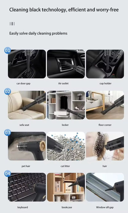 Universal Vacuum Cleaner Mini Powerful Cleaning Machine