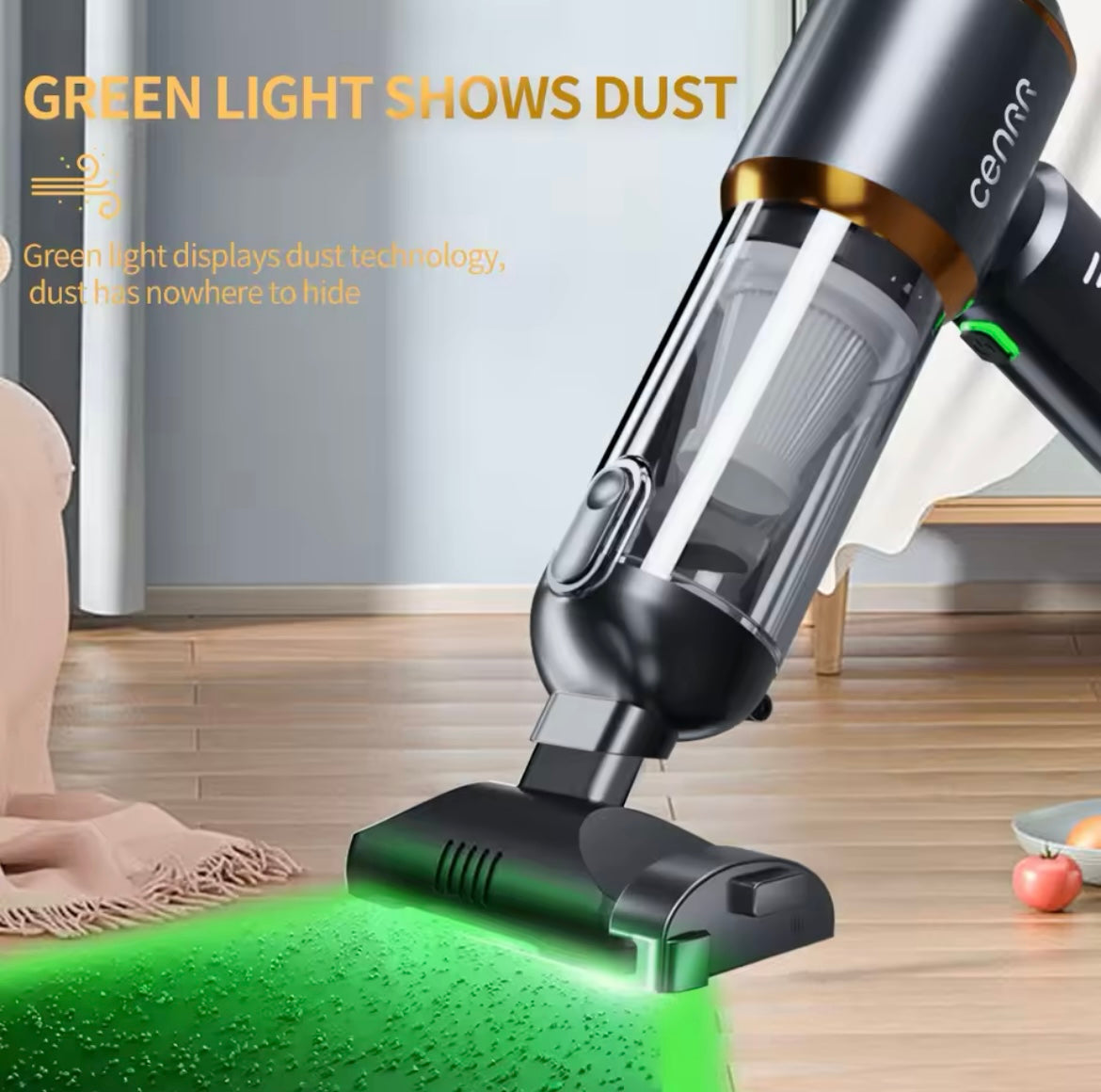 Wireless Powerful Mini Car Vacuum Cleaner