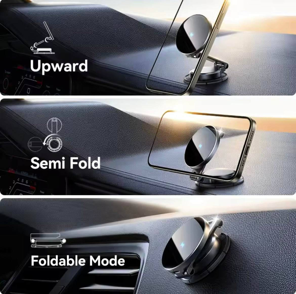 Magnetic Phone Mount Charger